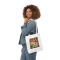 Ginger Bandit Canvas Tote — Colorful Retro Graphic Bag