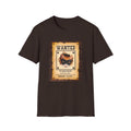 Wanted Poster Cat T-Shirt — "The Ginger Bandit" Retro Western Cat Tee