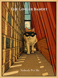 The Ginger Bandit Notebook | Cute Funny Cat Notebook for Cat Lovers | College Ruled, 200 Pages, 7.5" x 9.25"