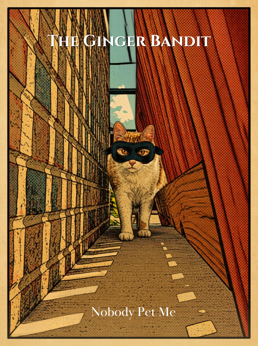 The Ginger Bandit Notebook | Cute Funny Cat Notebook for Cat Lovers | College Ruled, 200 Pages, 7.5" x 9.25"