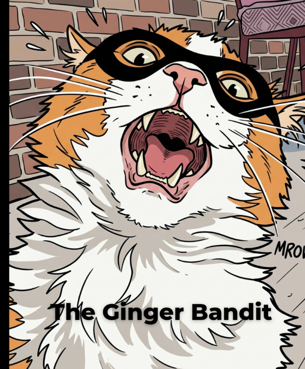 The Ginger Bandit: Composition Notebook